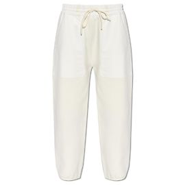 Moncler Year of the Dragon Jogginghose weiß creme