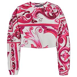 Dolce & Gabbana Camiseta corta con estampado Majolica