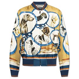 Dolce & Gabbana Seiden-Bomberjacke