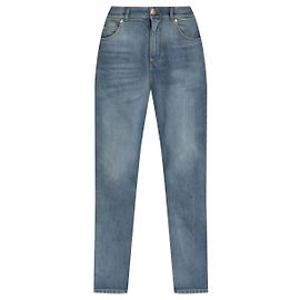 Jeans Balmain a gamba affusolata azzurri