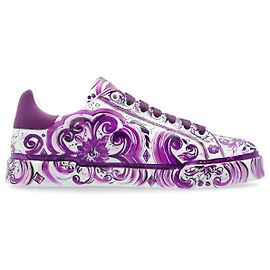 Dolce & Gabbana Chaussures de sport avec imprimé “Majolica”