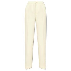 Moncler Bügelhose creme