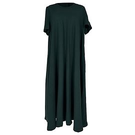 Vestido Midi Reto Lanvin em Viscose Verde