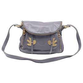 Borsa a tracolla Marc by Marc Jacobs Petal to the Metal Natasha in pelle grigia