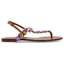 Dolce & Gabbana Sandalen mit Messingapplikation