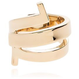 Salvatore Ferragamo Messingring goldfarben