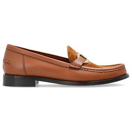 Mocassini Salvatore Ferragamo Maryan in pelle marrone