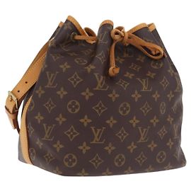 Louis Vuitton Petit Noe Monogram Canvas Small