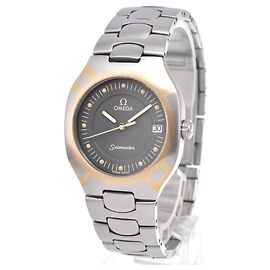 Omega Seamaster Polaris Quartz Stainless Steel with Plated Metal 32