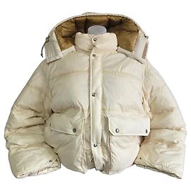 Gucci x The North Face Steppjacke Creme