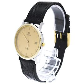 Omega De Ville Quartz Stainless Steel and gold plated 32