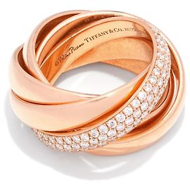 Anello Tiffany & Co Paloma’s Melody 750 Oro Rosa 18kt Mis. 51