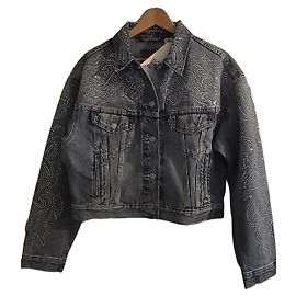 Levi's x Beyoncé Rhinestone Embellished Denim Jacket