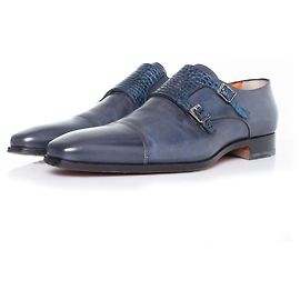 Santoni, scarpe double monk strap