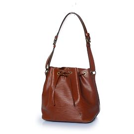 Louis Vuitton, borsa Noe in pelle epi marrone