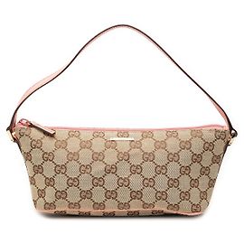 Borsa a tracolla Boat in tela GG Gucci Beige