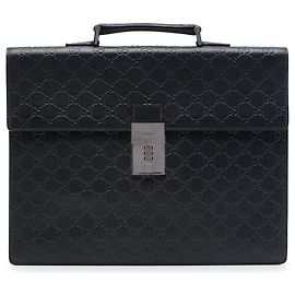 Borsa Business Gucci Guccissima Nera