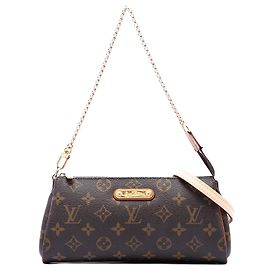 Bolsa Satchel Louis Vuitton Monogram Eva Castanha