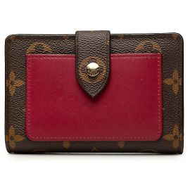 Louis Vuitton Monogram Juliette Wallet Small Wallets Braun