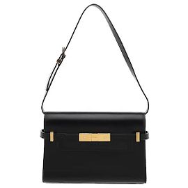 Autre Marque La borsa a tracolla Manhattan, dove una chiusura a clip che non mostra il logo e una silhouette squadrata e pulita donano un'atmosfera moderna. Realizzata in materiale in pelle liscia e robusta, vanta