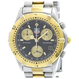 Orologio da uomo TAG HEUER 2000 Chronograph in acciaio placcato oro Quartz