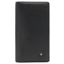 Portafoglio lungo bi-fold Chanel Butterfly Camellia Coco Mark
