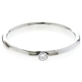 Fede Harry Winston in platino con 1P diamante