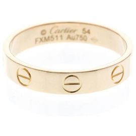 Anello Cartier Mini Love in oro rosa (18K)
