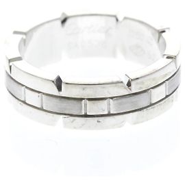 Anillo Cartier Tank Française en oro blanco de 18K