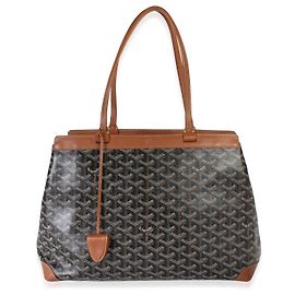 Borsa Tote Goyardine Bellechasse Biaude Nero e Oro