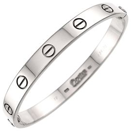 Bracciale Cartier Love Charm in oro bianco 18K