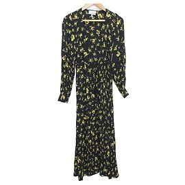 Autre Marque GANNI Kleid mit Blumenprint