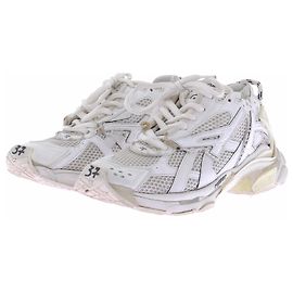 Sneakers Balenciaga Running in pelle bianca 37