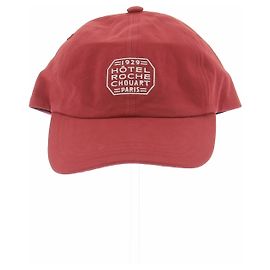 Autre Marque OCTOBRE EDITION X HOTEL ROCHECHOUART Red Cotton Cap