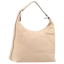 GUCCI Guccissima GG Canvas Shoulder Bag Outlet Pink Gold 257299