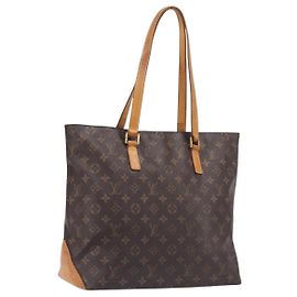 LOUIS VUITTON Monogram Cabas Mezzo Tote Bag M51151 LV