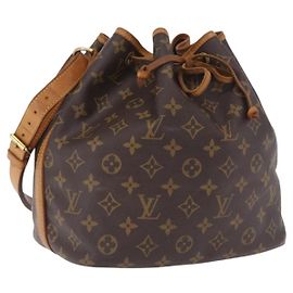 LOUIS VUITTON Bolso de Hombro Monogram Petit Noe M42226 LV