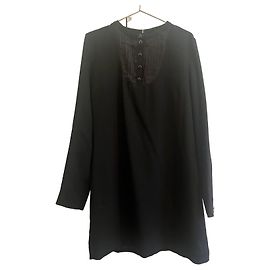 Vanessa Seward Vestido negro corto