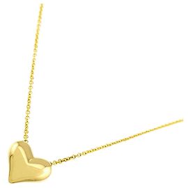 Autre Marque Tiffany & Co. Pinched Heart Halskette