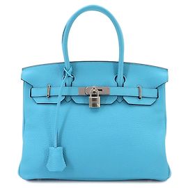 Hermès Bolso Hermes Birkin 30 de piel Togo