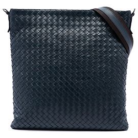 Bottega Veneta Borsa a tracolla VN in Nappa Intrecciato Blu