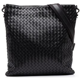 Bottega Veneta Borsa a Tracolla VN in Nappa Intrecciato Nera