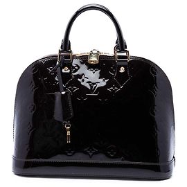 Louis Vuitton Purple Monogram Vernis Alma PM