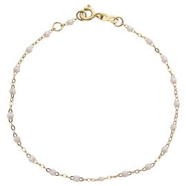 Autre Marque NUEVO BRAZALETE GIGI CLOZEAU CLASSIQUE ORO AMARILLO 18K 0.69GR & PERLAS OPALO T17