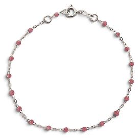 Autre Marque NEU GIGI CLOZEAU CLASSIQUE ARMBAND 18K WEISSGOLD 0.7GR & ROSÉ PERLEN T17