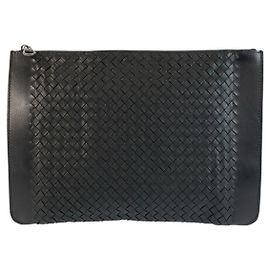 Borsa a pochette Bottega Veneta in pelle Intrecciato