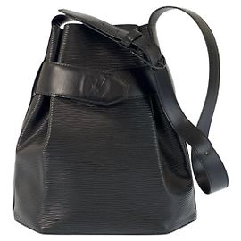 Louis Vuitton Sac Depaule PM Epi Leather Shoulder Bag