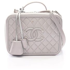 Chanel CC Filigree Matelasse Caviar Skin Schultertasche