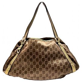 Borsa a tracolla Gucci Abbey GG Canvas