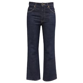 Jeans svasati Khaite Vivian in cotone blu